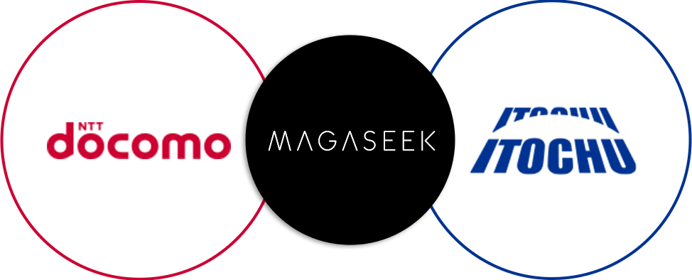 NTT docomo、ITOCHU、マガシーク